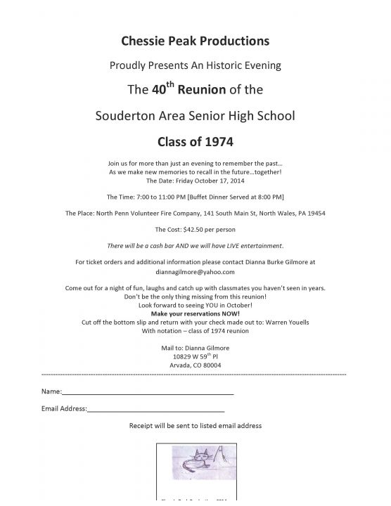 SAHS Class of '74 - 40th Anniversary Reunion