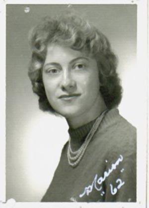 Marion Kerr - Class of 1962 - Waupaca High School