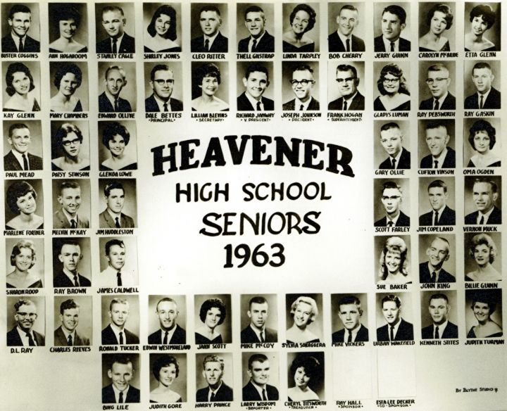 Cliff Vinson - Class of 1963 - Heavener High School