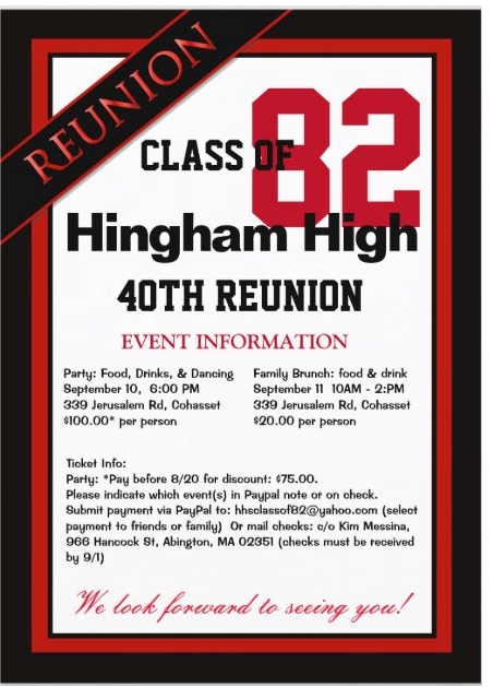 Class of 1982 Reunion