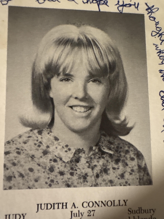 Judith Connolly - Class of 1967 - Lincoln-sudbury High School