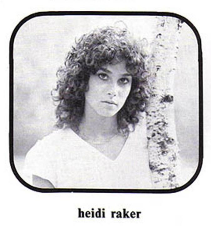 Heidi Raker - Class of 1979 - Longmeadow High School
