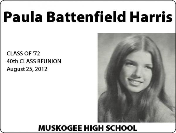 Paula Battenfield - Class of 1972 - Muskogee High School