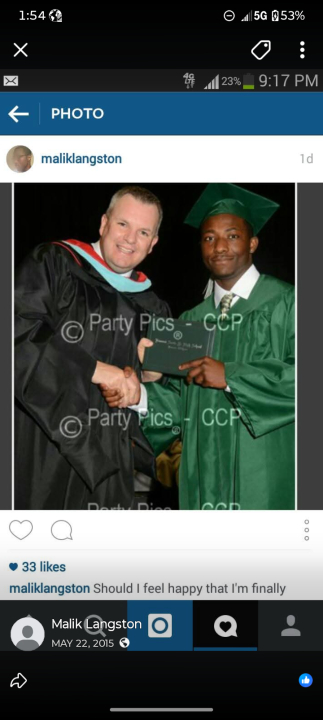 Malik Langston - Class of 2015 - Santa Fe High School