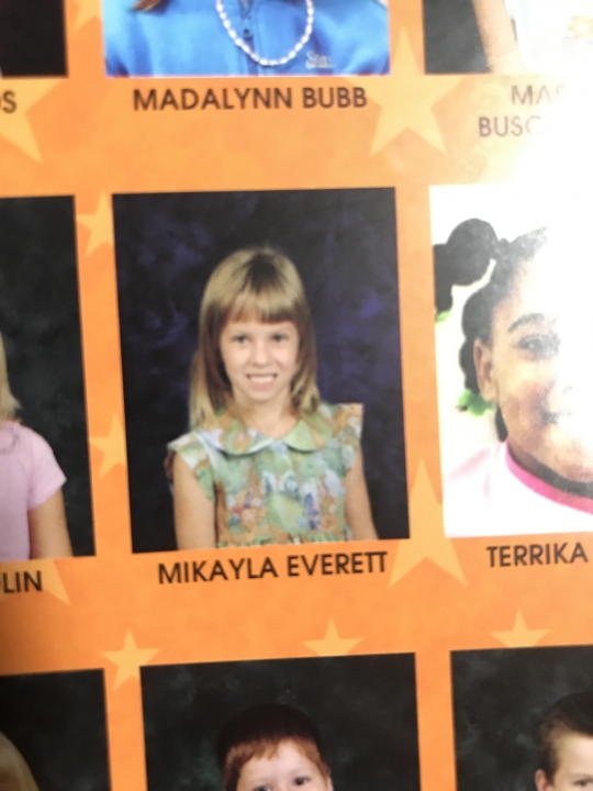Mikayla Everett - Class of 2003 - Sewell Elementary School
