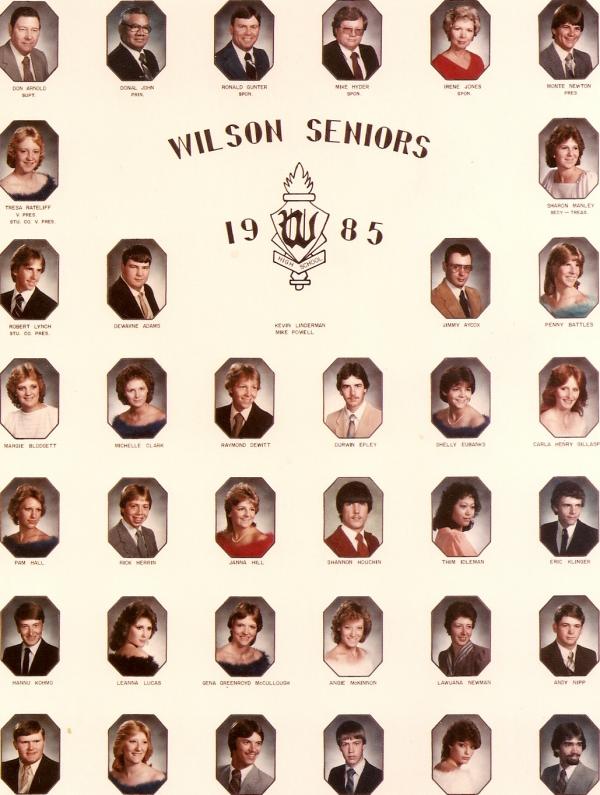 Jimmy Aycox - Class of 1985 - Wilson High School
