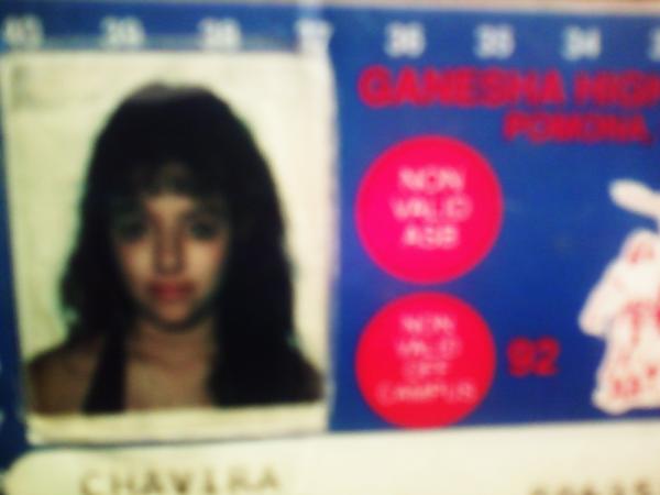 Angelica Chavira - Class of 1993 - Ganesha High School
