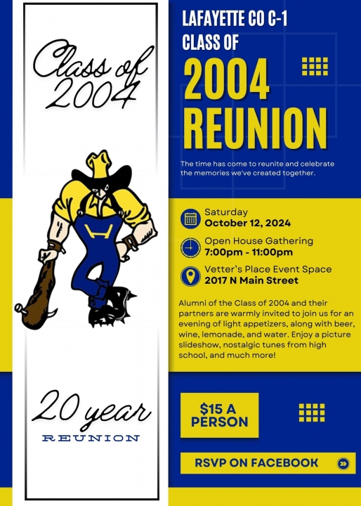 Class of 2004 20-Year Reunion