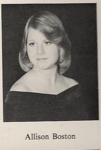 Allison Boston - Class of 1979 - Charles D Owen High School