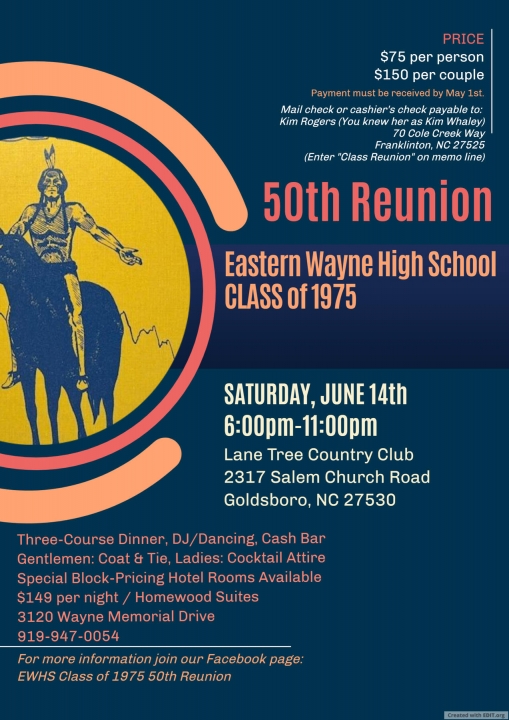 Lance Haney Lance Haney - Class of 1975 - Eastern Wayne High School