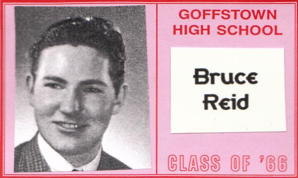 Bruce Reid - Class of 1966 - Goffstown High School