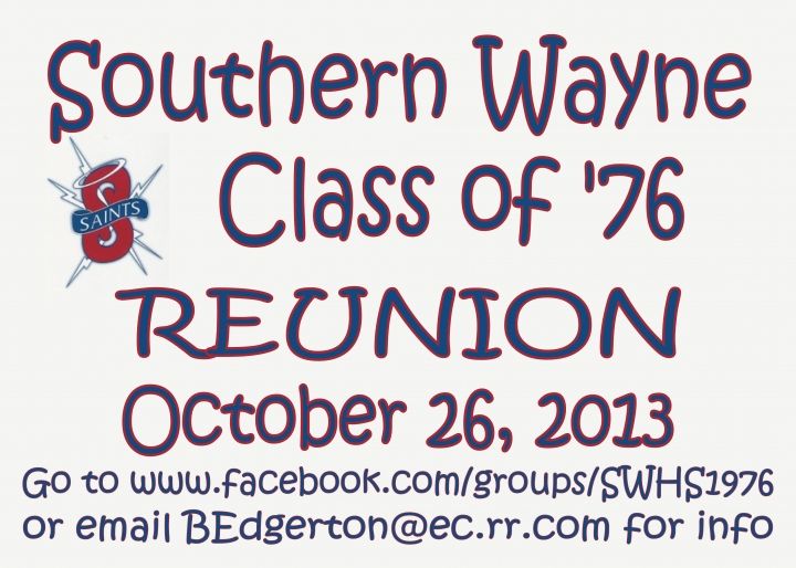 SWHS Class of 1976 Reunion