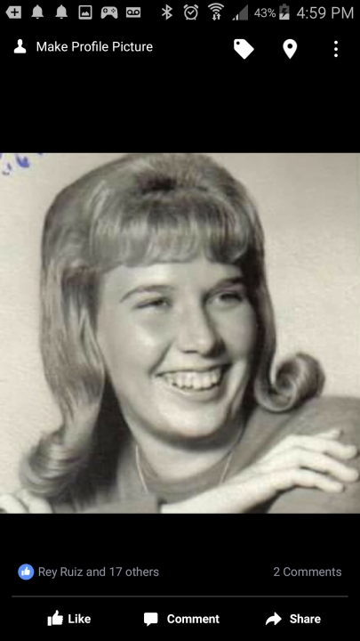Cheryl Cheryl Wharff - Class of 1966 - Baldwin Park High School