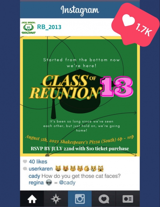 Class of 2013 Reunion
