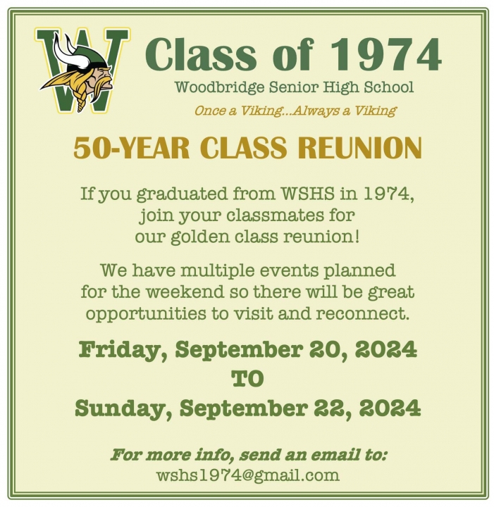WSHS 1974 50-Year Reunion