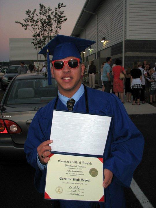 Tyler Wiliams - Class of 2010 - Caroline High School