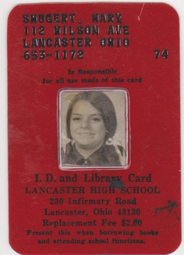 Mary Shugert - Class of 1974 - Lancaster High School