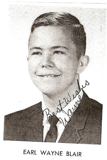 Wayne Blair - Class of 1965 - Powell High School