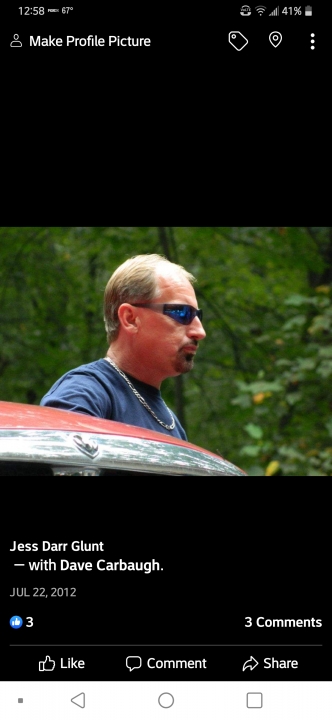 Dave Carbaugh - Class of 1982 - T.c. Williams High School