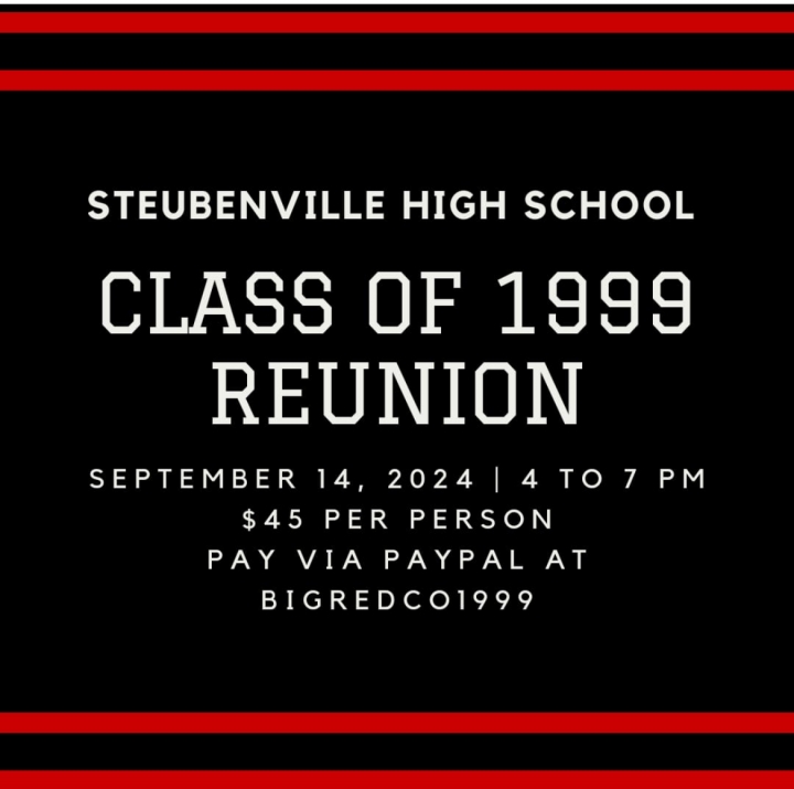 Steubenville Big Red Class of 1999 25th Class Reunion