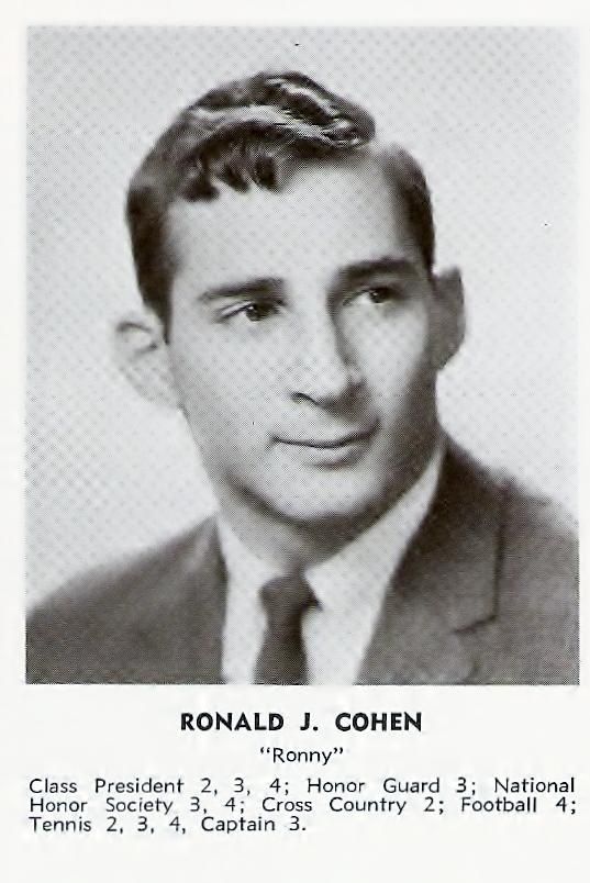 Ronald Cohen - Class of 1965 - Westwood High School