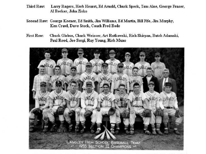 Bill Fife - Class of 1957 - Langley High School