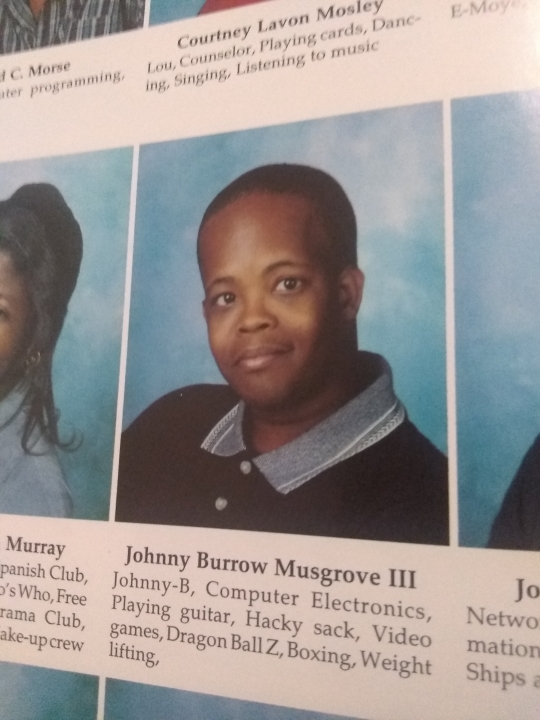 John Musgrove - Class of 2000 - Penn Hills High School