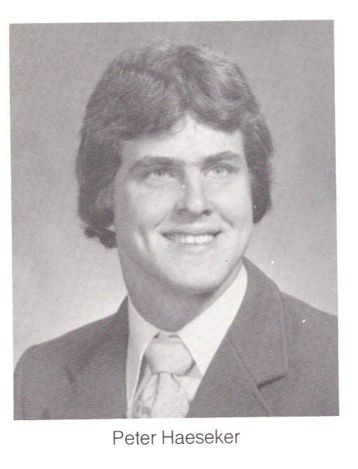Peter Haeseker - Class of 1976 - Bernards High School