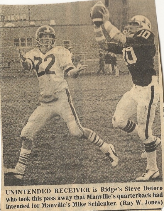 Steve Detoro - Class of 1977 - Ridge High School