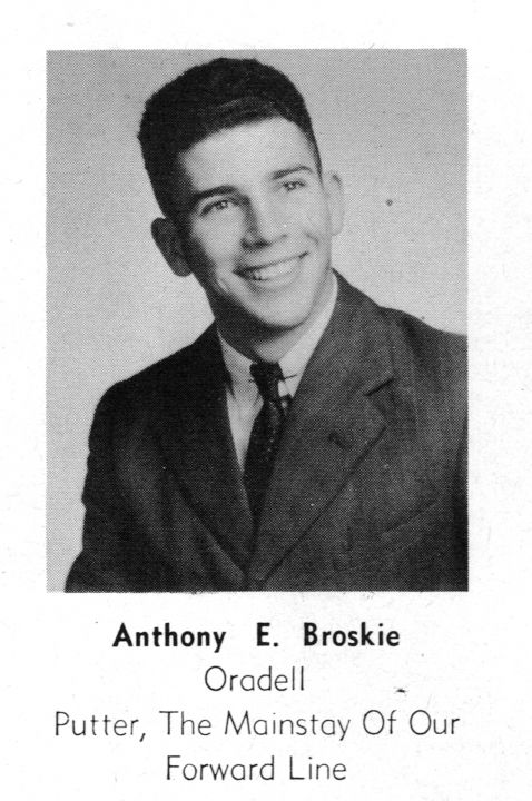 Anthony Broskie - Class of 1945 - Dwight Morrow High School