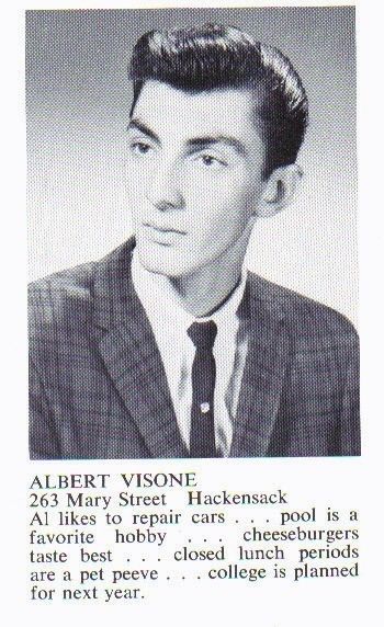 Albert Visone - Class of 1964 - Hackensack High School