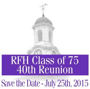 RFH Class of 1975 Reunion