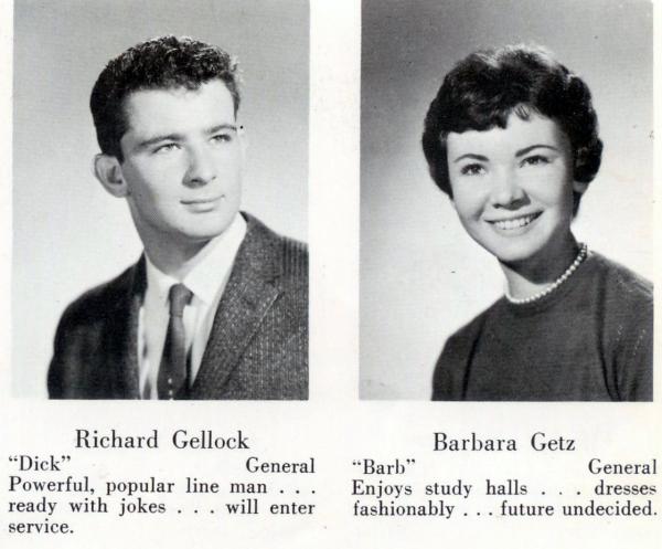 Richard ( Dick ) Gellock Sr. - Class of 1960 - Phillipsburg High School