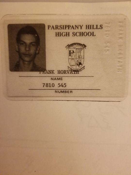 Frank Horvath Jr. - Class of 1978 - Parsippany Hills High School