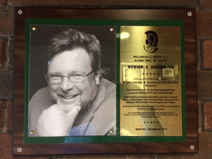 Rick Scherer - Class of 1974 - Williamsville North High School