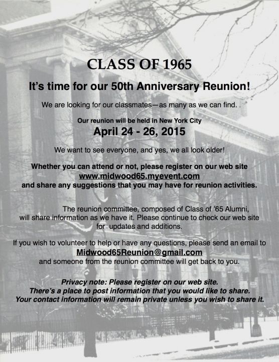 Class of 65 Reunion
