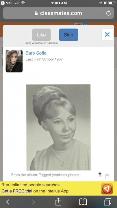 barbara drew - Class of 1967 - East High School