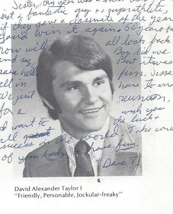 David Taylor - Class of 1974 - Pittsford-mendon High School