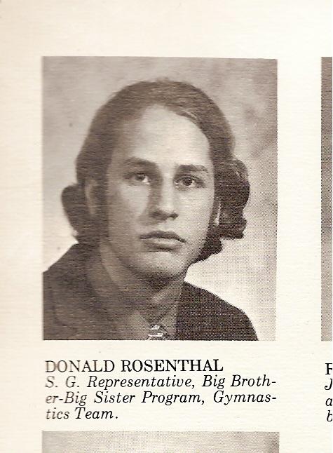 Don Rosenthal - Class of 1972 - Springfield Gardens High School