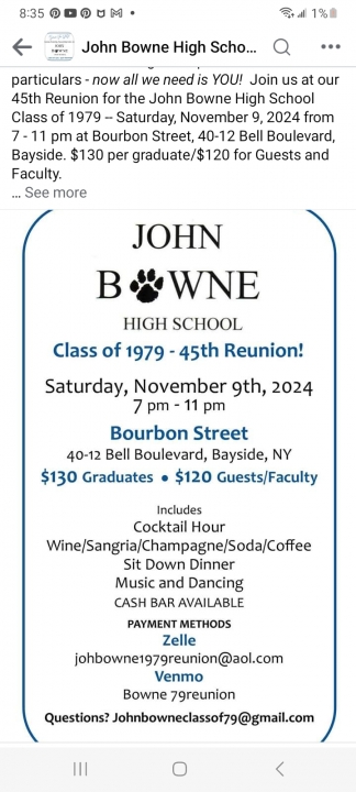 John Bowne High School Alumni Photo
