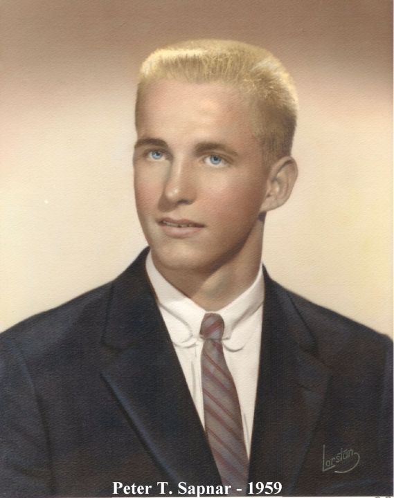 Peter Sapnar - Class of 1959 - Ewing High School