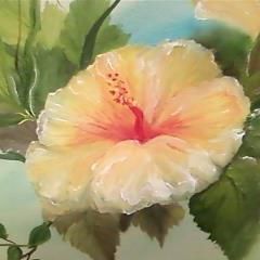 Ellie Holmes - Class of 1983 - Corning-painted Post West High School