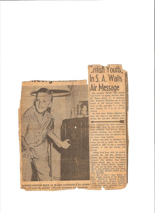 Robert  F Reed - Class of 1948 - Edison High School