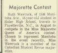 Ruth Wawruck - Majorette Contest