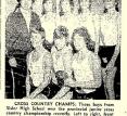 1972 Sisler High Boys City Cross Country Champs