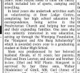 Margaret And Abe Barg Scholarship
