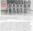 1974 Sisler Freshmen Boy's Basketball Team