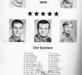 1970 Sisler Spartans Football Team