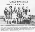 1976 Sisler High Girl's Baseball Team