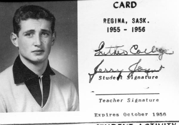 Jared Joynt - Class of 1957 - Luther College High School